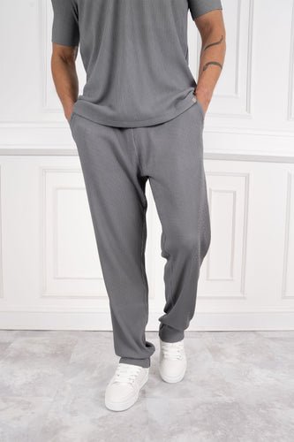 Pleated Pants - Charcoal