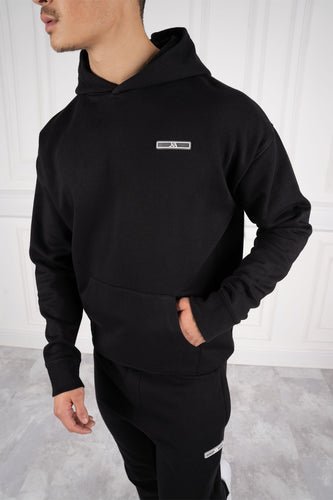 Day To Day Slim Fit Full Tracksuit - Black