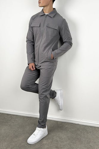 Tailored Cargo Pant - Charcoal