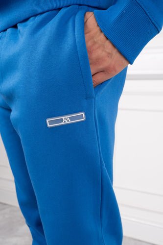 Day To Day Slim Fit Full Tracksuit - Cobalt Blue