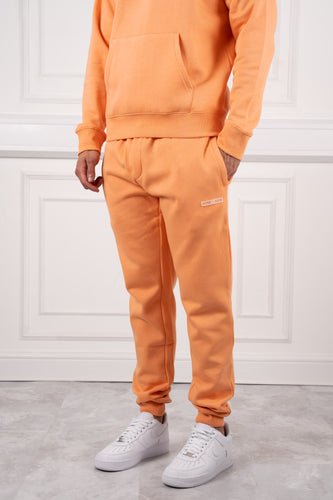 Day To Day Slim Fit Full Tracksuit - Pastel Orange