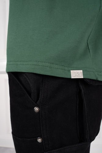 Day To Day Oversized T-Shirt - Forest Green