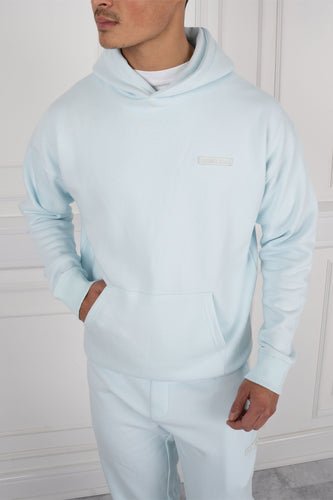 Day To Day Slim Fit Full Tracksuit - Pastel Blue