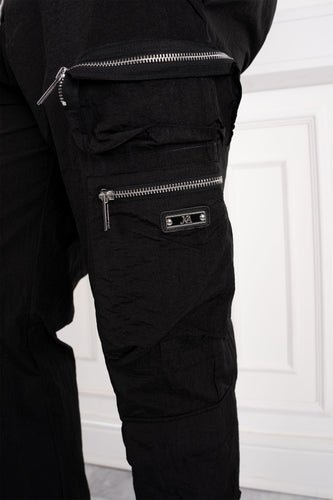 Electra Box Pocket Cargo Pants - Black