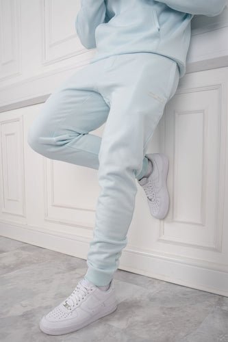 Day To Day Slim Fit Full Tracksuit - Pastel Blue