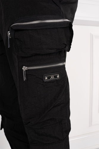 Electra Box Pocket Cargo Pants - Black