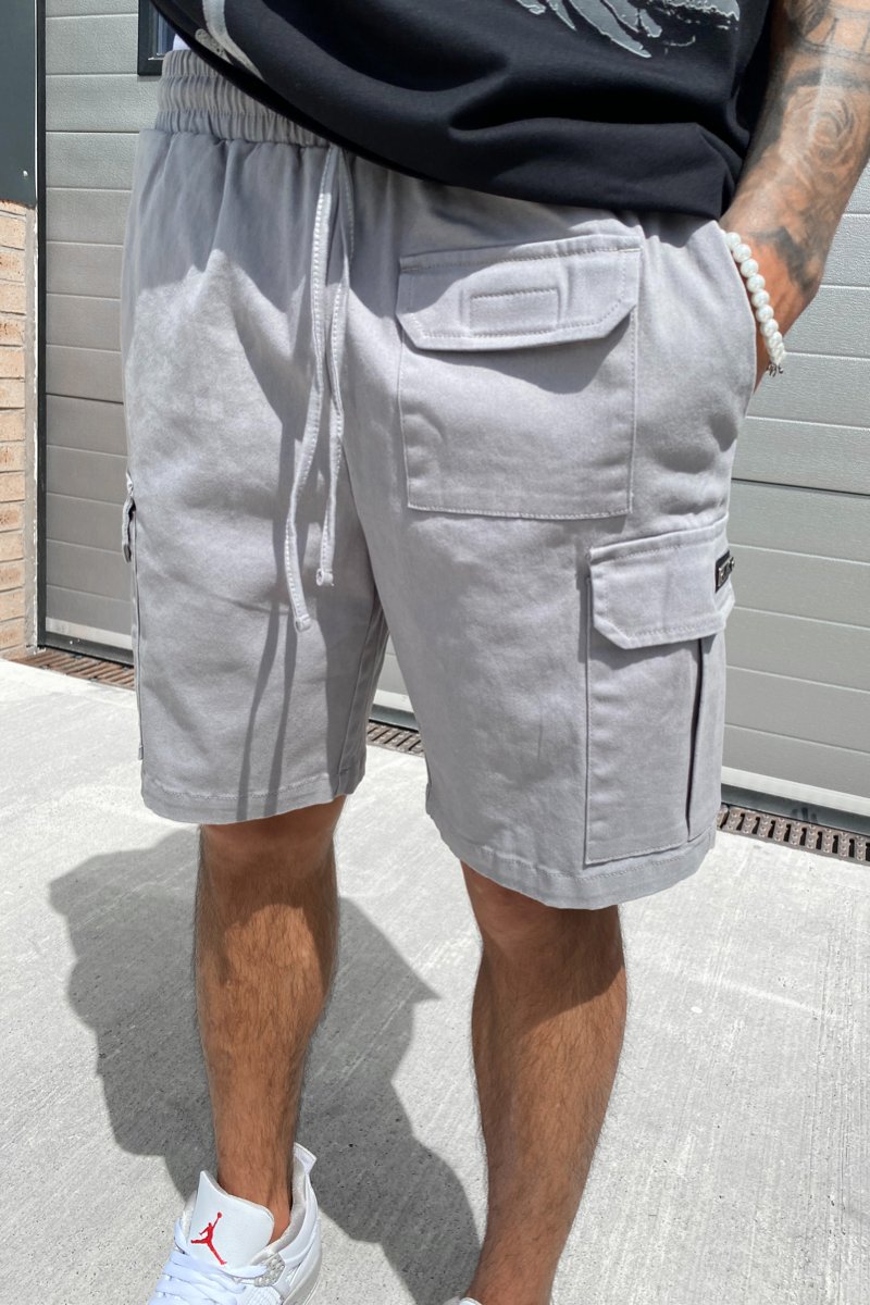Day To Day Cargo Shorts - Grey
