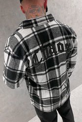 Lawless Check Shirt - Black/White