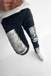 Sculpture Slim Fit Jeans - Black