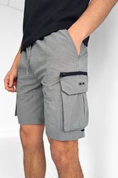 Cosmos Hardware Cargo Shorts - Grey