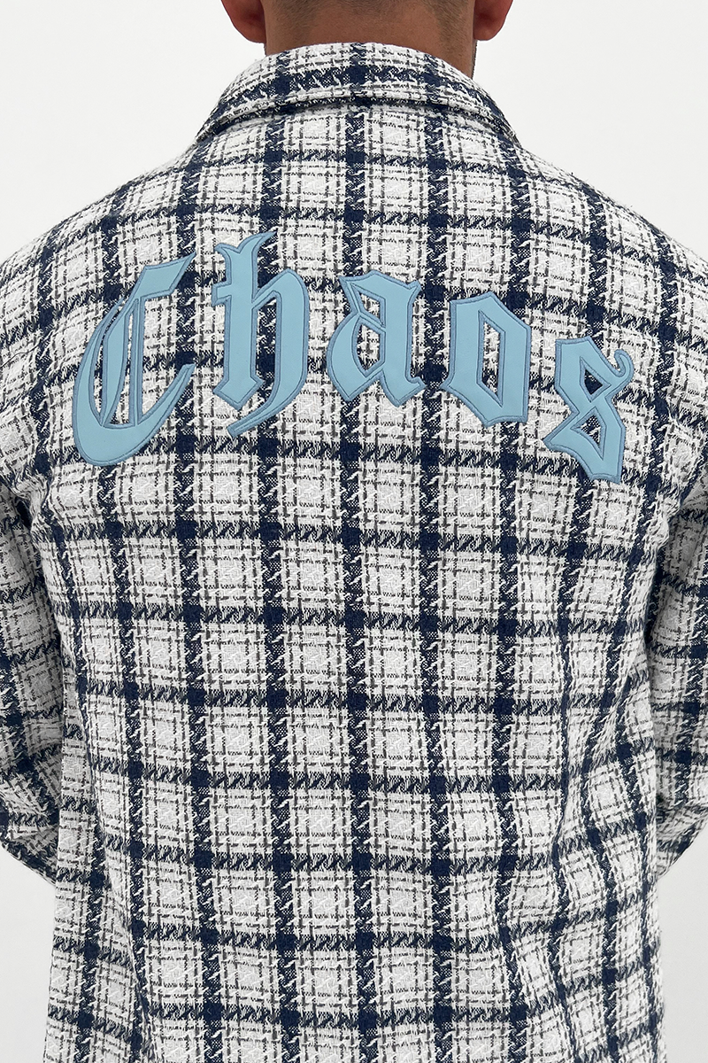Lawless Check Shirt - Blue/White