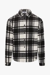 Lawless Check Shirt - Black/White